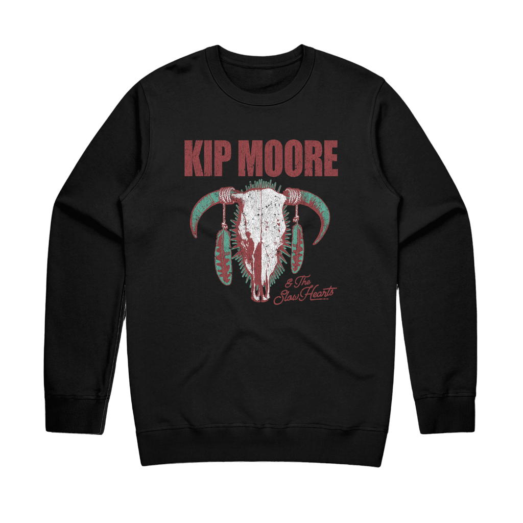 Flip the Bull Black Crewneck Sweatshirt