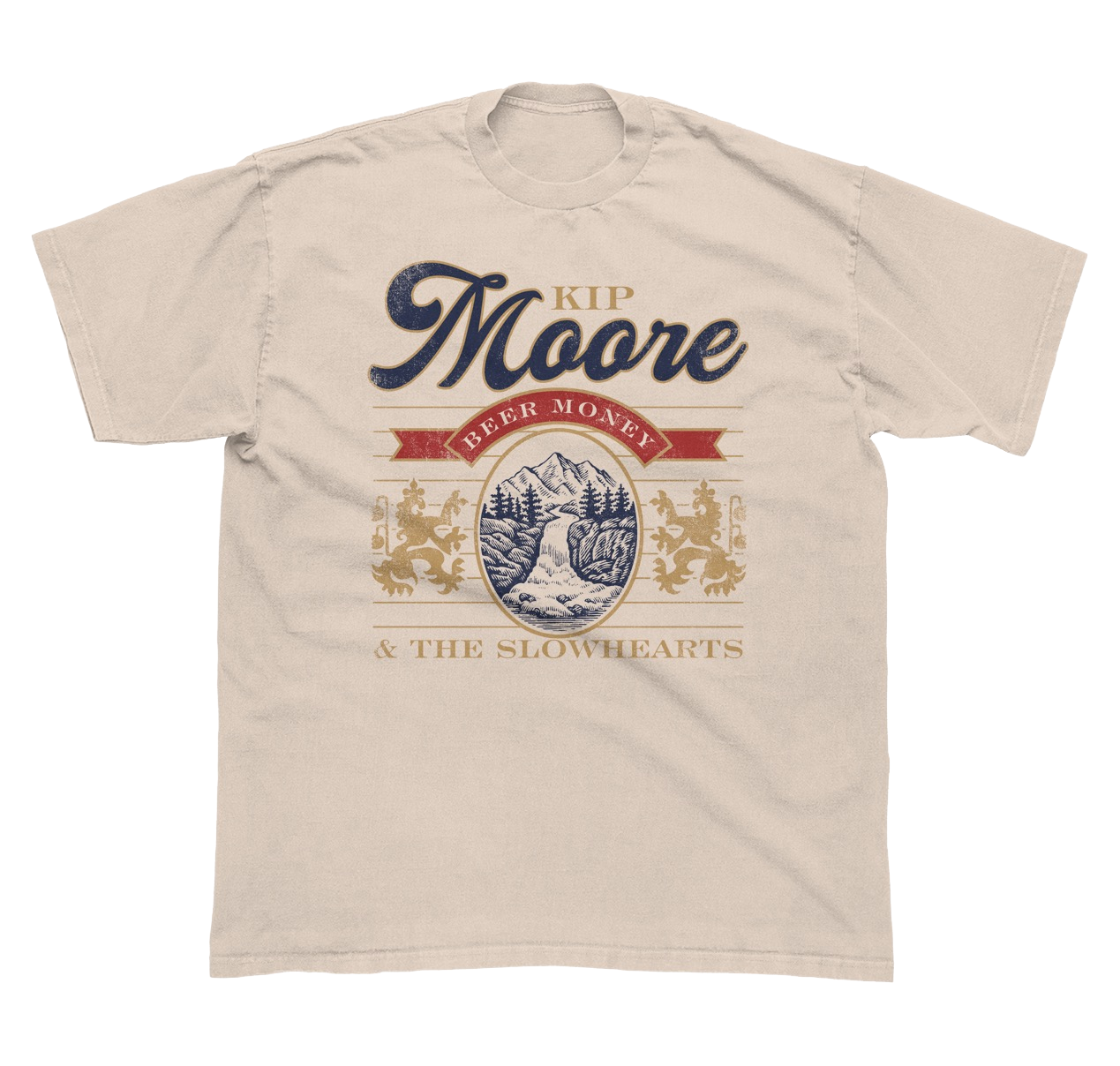 Beer Money Natural  T-Shirt