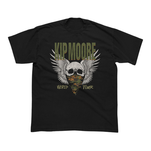 Camo Bandana Black T-Shirt