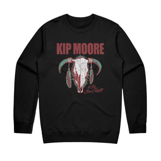 Flip the Bull Black Crewneck Sweatshirt